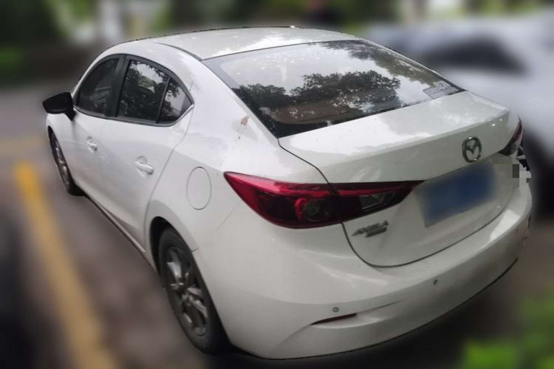 Used Mazda 3 Axela 2017 Sedan 1.5L Automatic Prestige Model China VI Standard Rear Left 45 Deg