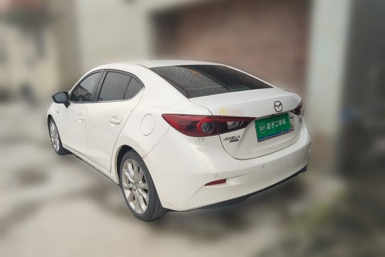 Used Mazda 3 Axela 2017 Sedan 2.0L Automatic Flagship Model China V Standard Rear Left 45 Deg