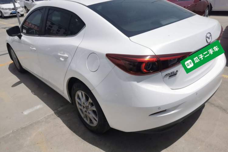 Used Mazda 3 Axela 2017 Sedan 1.5L Automatic Luxury Model Emission Standard China V Rear Left 45 Deg