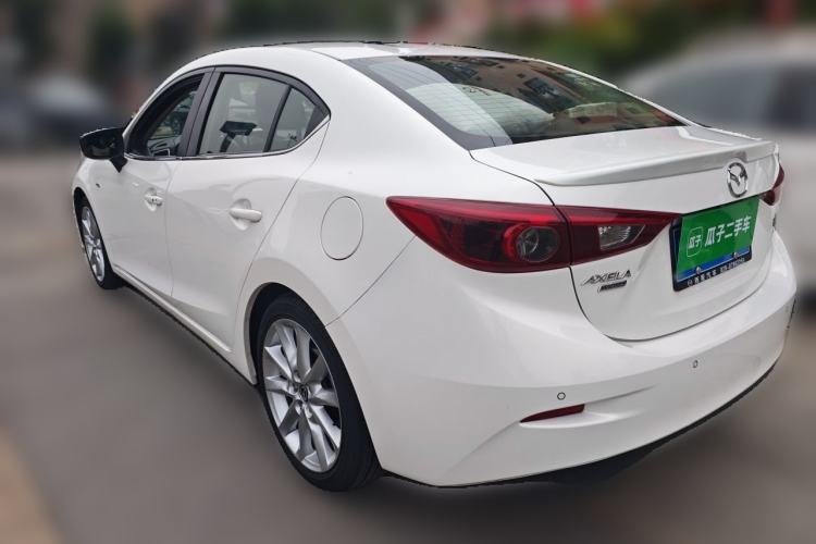 Used Mazda 3 Axela 2017 Sedan 2.0L Automatic Flagship Model China V Standard Rear Left 45 Deg