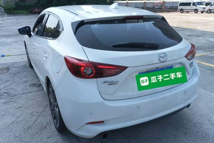 Used Mazda 3 Axela 2017 Hatchback 2.0L Automatic Luxury Model Emission Standard China V Rear Left 45 Deg
