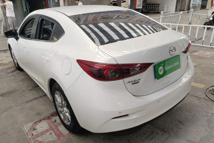 Used Mazda 3 Axela 2017 Sedan 1.5L Automatic Luxury Model Emission Standard China V Rear Left 45 Deg