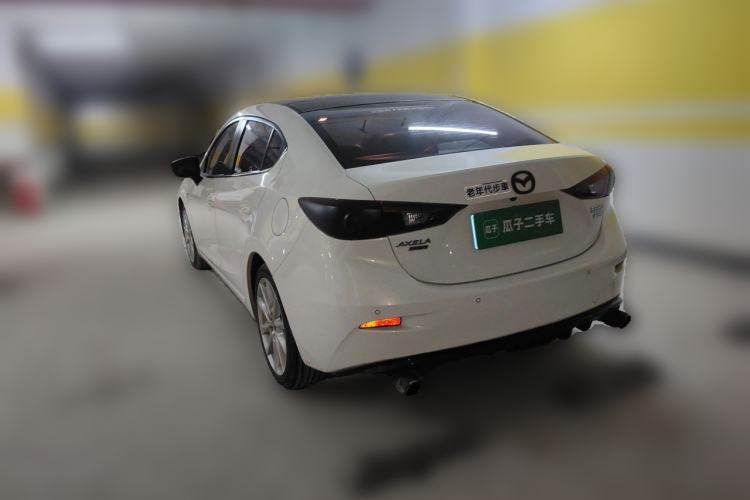 Used Mazda 3 Axela 2017 Sedan 2.0L Automatic Flagship Model China V Standard Rear Left 45 Deg