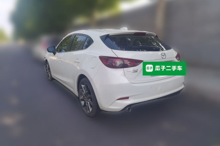 Used Mazda 3 Axela 2017 Hatchback 2.0L Automatic Luxury Model Emission Standard China V Rear Left 45 Deg