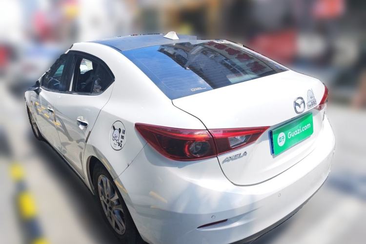 Used Mazda 3 Axela 2017 Sedan 1.5L Automatic Luxury Model Emission Standard China V Rear Left 45 Deg