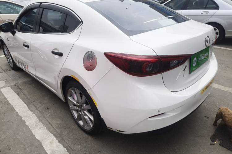 Used Mazda 3 Axela 2017 Sedan 2.0L Automatic Prestige Model China VI Standard Rear Left 45 Deg