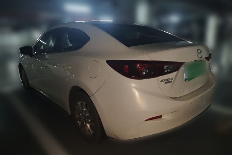 Used Mazda 3 Axela 2017 Sedan 1.5L Automatic Luxury Model Emission Standard China V Rear Left 45 Deg