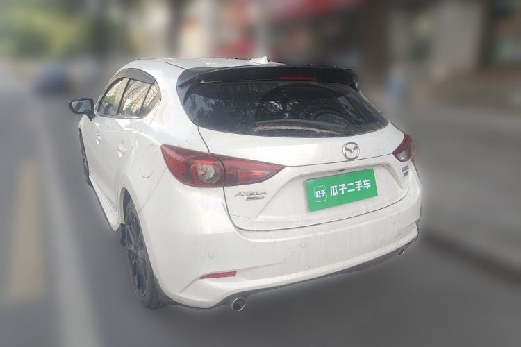 Used Mazda 3 Axela 2017 Hatchback 2.0L Automatic Sport Model China V Emission Standard Rear Left 45 Deg
