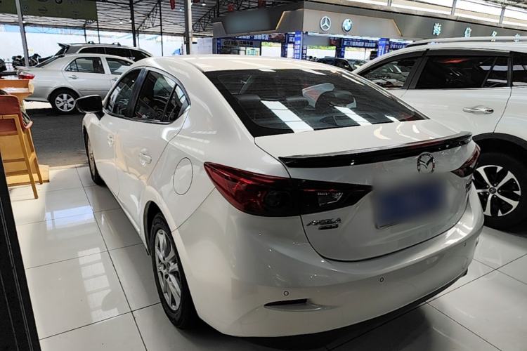 Used Mazda 3 Axela 2017 Sedan 1.5L Automatic Comfort Model Emission Standard China V Rear Left 45 Deg