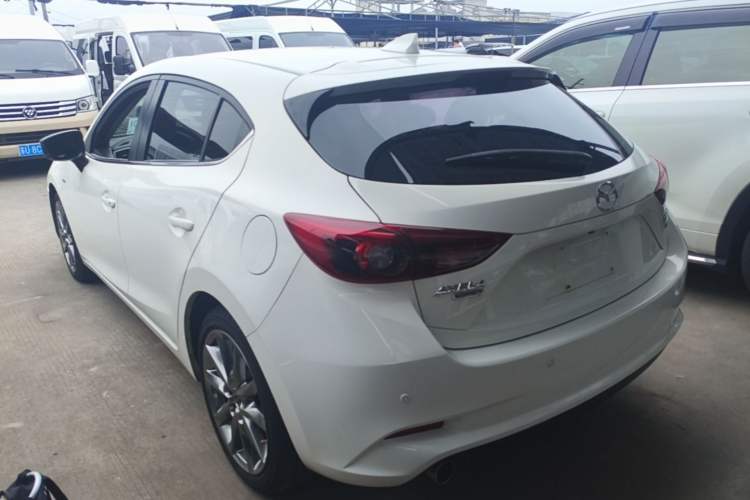 Used Mazda 3 Axela 2017 Hatchback 2.0L Automatic Luxury Model Emission Standard China V Rear Left 45 Deg