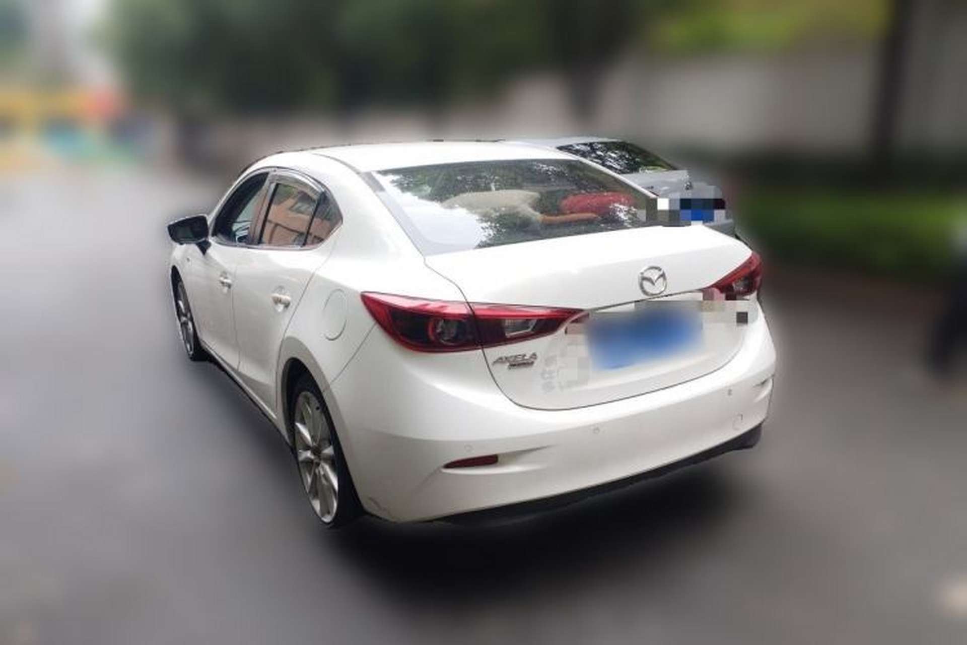 Used Mazda 3 Axela 2017 Sedan 2.0L Automatic Flagship Model China V Standard Rear Left 45 Deg