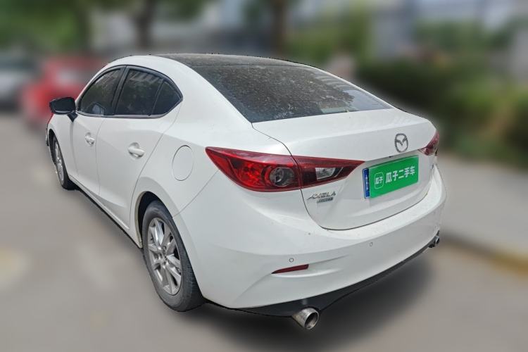 Used Mazda 3 Axela 2017 Sedan 1.5L Automatic Comfort Model Emission Standard China V Rear Left 45 Deg