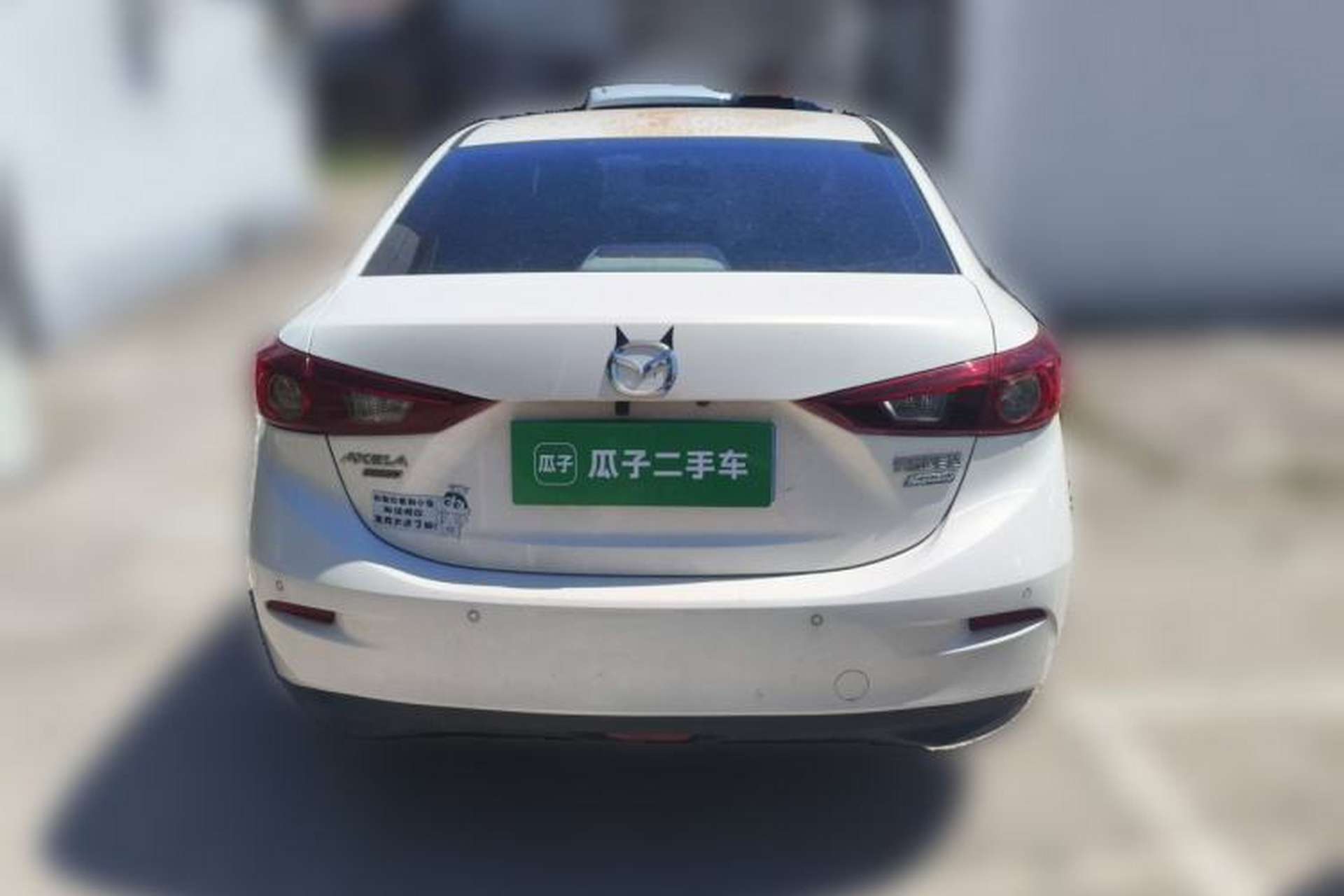 Used Mazda 3 Axela 2017 Sedan 1.5L Automatic Comfort Model Emission Standard China V Rear