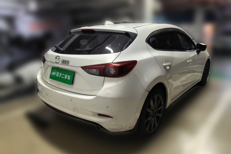 Used Mazda 3 Axela 2017 Hatchback 2.0L Automatic Sport Model China V Emission Standard Rear Right 45 Deg