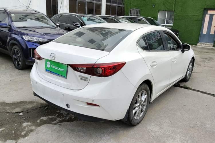 Used Mazda 3 Axela 2017 Sedan 1.5L Manual Comfort Model Emission Standard China V Rear Right 45 Deg