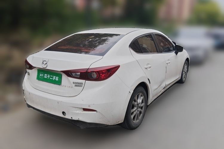 Used Mazda 3 Axela 2017 Sedan 1.5L Manual Comfort Model Emission Standard China V Rear Right 45 Deg