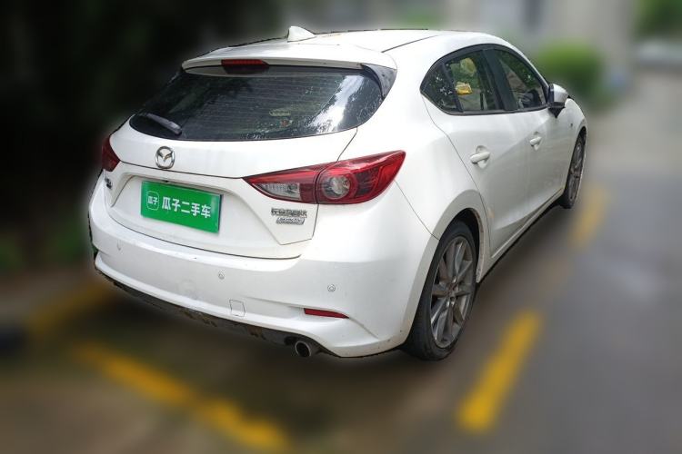Used Mazda 3 Axela 2017 Hatchback 2.0L Automatic Luxury Model Emission Standard China V Rear Right 45 Deg