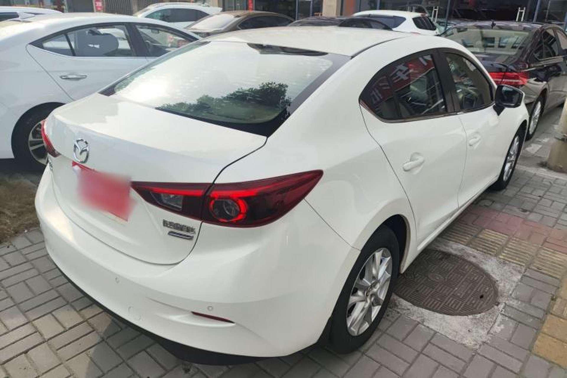 Used Mazda 3 Axela 2017 Sedan 1.5L Automatic Luxury Model Emission Standard China V Rear Right 45 Deg