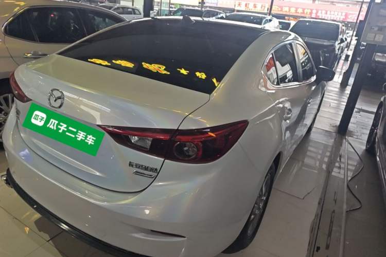 Used Mazda 3 Axela 2017 Sedan 1.5L Automatic Luxury Model Emission Standard China V Rear Right 45 Deg