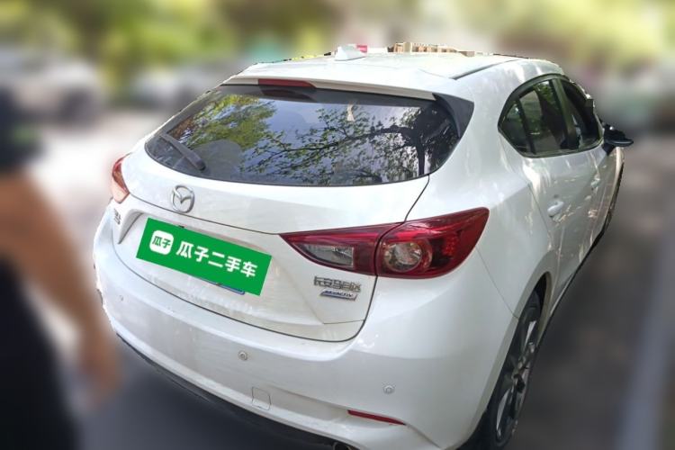 Used Mazda 3 Axela 2017 Hatchback 2.0L Automatic Luxury Model Emission Standard China V Rear Right 45 Deg