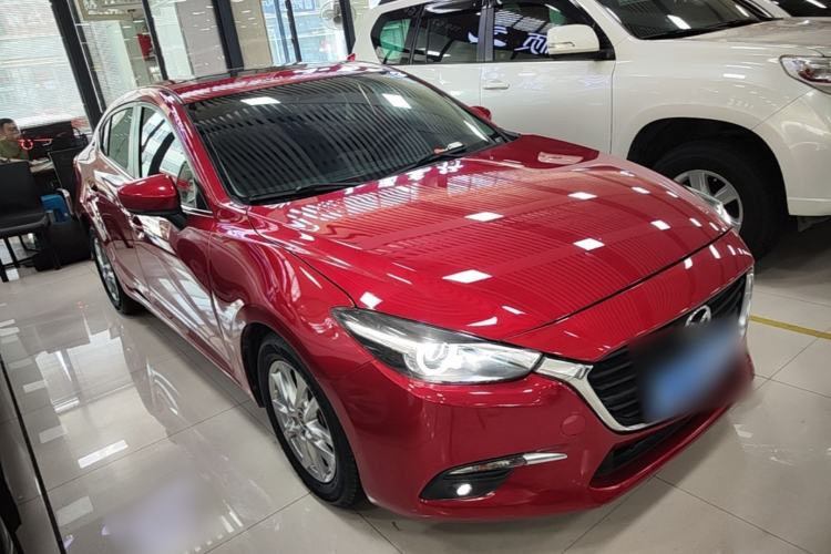 Used Mazda 3 Axela 2019 Cloud-Controlled Sedan 1.5L Automatic Luxury Model China VI Standard Front Right 45 Deg