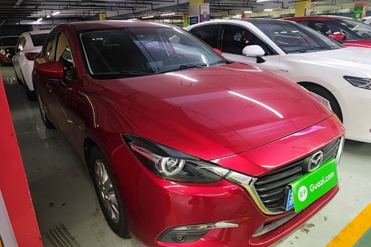 Used Mazda 3 Axela 2019 Cloud-Controlled Sedan 1.5L Automatic Luxury Model China VI Standard Front Right 45 Deg