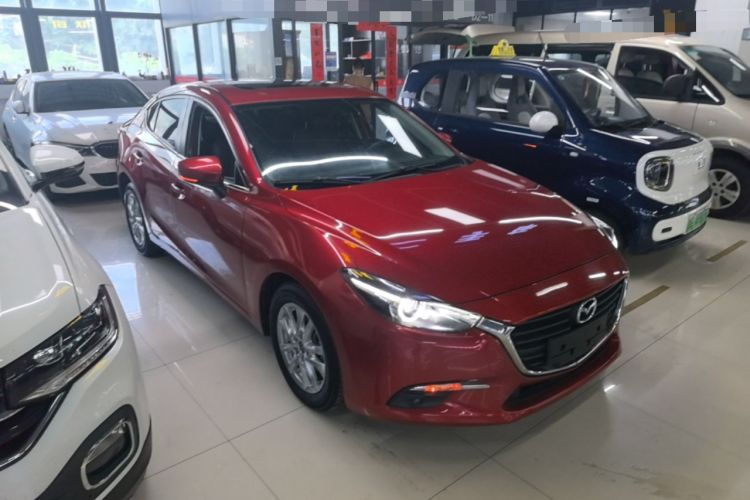 Used Mazda 3 Axela 2019 Cloud-Controlled Sedan 1.5L Automatic Luxury Model China VI Standard Front Right 45 Deg