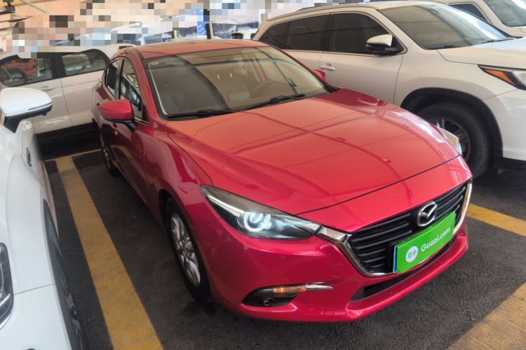 Used Mazda 3 Axela 2019 Cloud-Controlled Sedan 1.5L Automatic Luxury Model China VI Standard Front Right 45 Deg