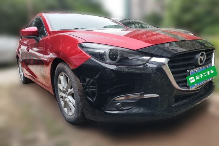 Used Mazda 3 Axela 2019 Cloud-Controlled Sedan 1.5L Automatic Luxury Model China VI Standard Front Right 45 Deg