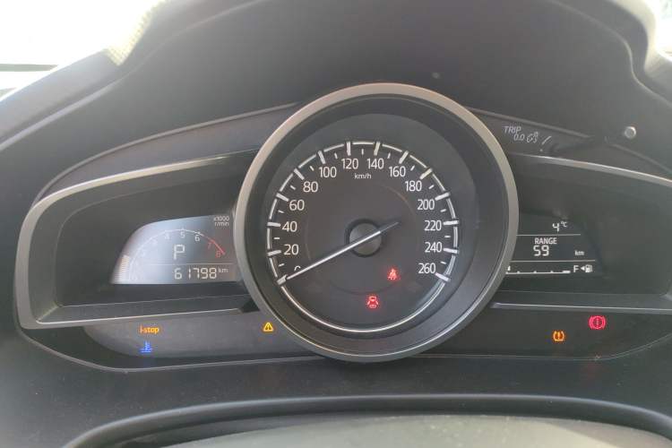 Used Mazda 3 Axela 2019 Cloud-Controlled Version Sedan 1.5L Automatic Comfort Trim China VI Standard Instrument Cluster