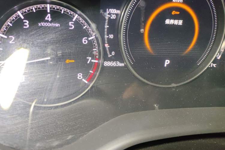 Used Mazda 3 Axela 2019 Cloud-Controlled Version Sedan 1.5L Automatic Luxury Trim China VI Standard Odometer Close Up