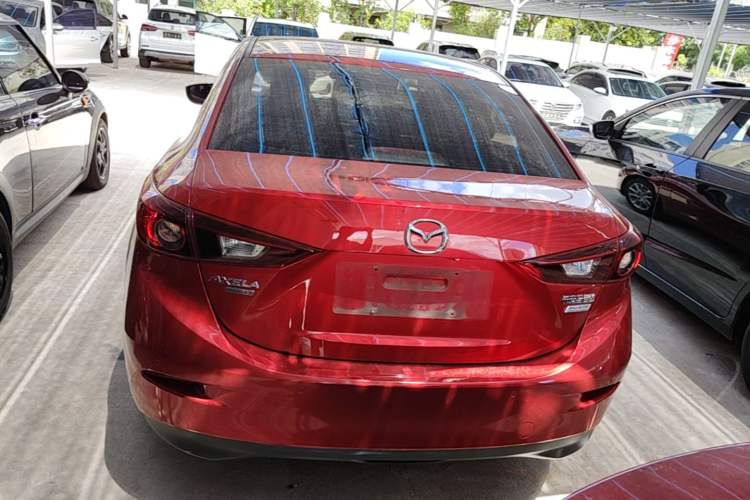 Used Mazda 3 Axela 2019 Cloud-Controlled Version Sedan 1.5L Automatic Comfort Trim China VI Standard Rear