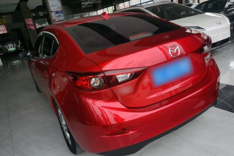 Used Mazda 3 Axela 2019 Cloud-Controlled Version Sedan 1.5L Automatic Comfort Trim China VI Standard Rear Left 45 Deg