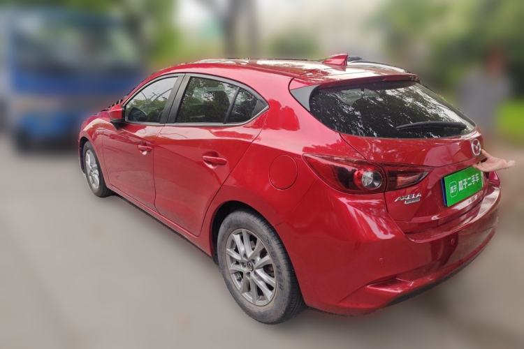 Used Mazda 3 Axela 2019 Cloud-Controlled Edition Hatchback 1.5L Automatic Luxury Model China VI Standard Rear Left 45 Deg