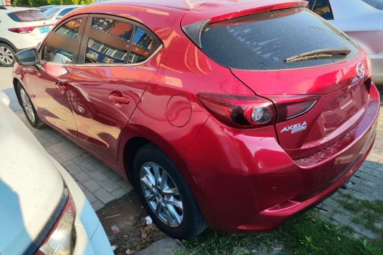 Used Mazda 3 Axela 2019 Cloud-Controlled Edition Hatchback 1.5L Automatic Luxury Model China VI Standard Rear Left 45 Deg