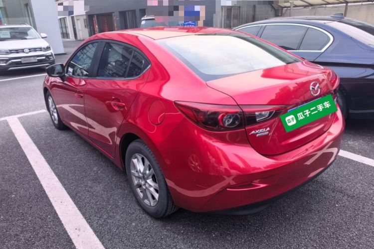 Used Mazda 3 Axela 2019 Cloud-Controlled Sedan 1.5L Automatic Luxury Model China VI Standard Rear Left 45 Deg