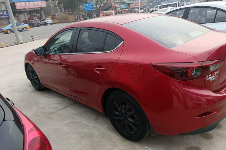 Used Mazda 3 Axela 2019 Cloud-Controlled Version Sedan 1.5L Automatic Luxury Trim China V Standard Rear Left 45 Deg
