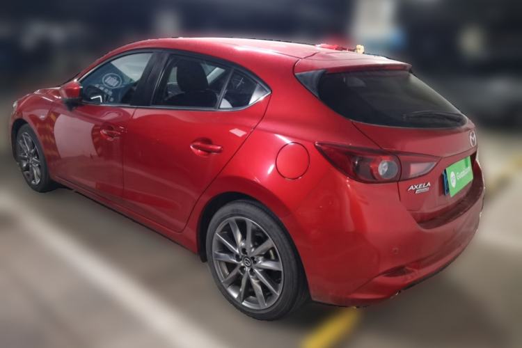 Used Mazda 3 Axela 2019 Cloud-Controlled Version Hatchback 2.0L Automatic Luxury Model China VI Standard Rear Left 45 Deg