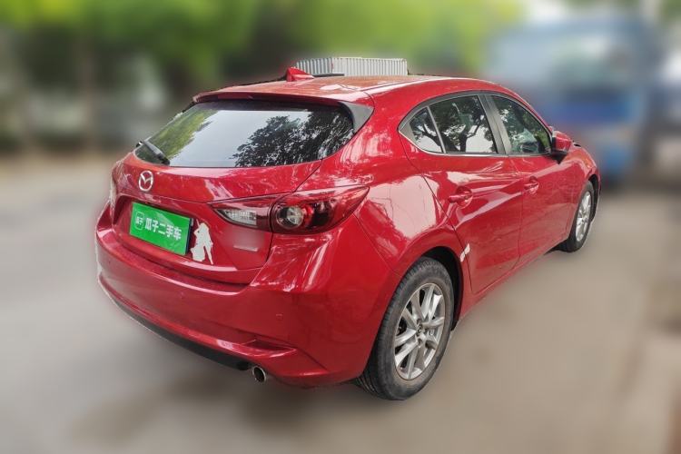 Used Mazda 3 Axela 2019 Cloud-Controlled Edition Hatchback 1.5L Automatic Luxury Model China VI Standard Rear Right 45 Deg