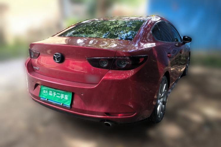 Used Mazda 3 Axela 2019 Cloud-Controlled Version Sedan 2.0L Automatic Flagship Trim China V Standard Rear Right 45 Deg