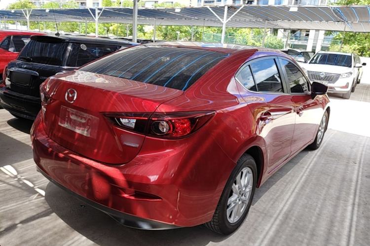 Used Mazda 3 Axela 2019 Cloud-Controlled Version Sedan 1.5L Automatic Comfort Trim China VI Standard Rear Right 45 Deg