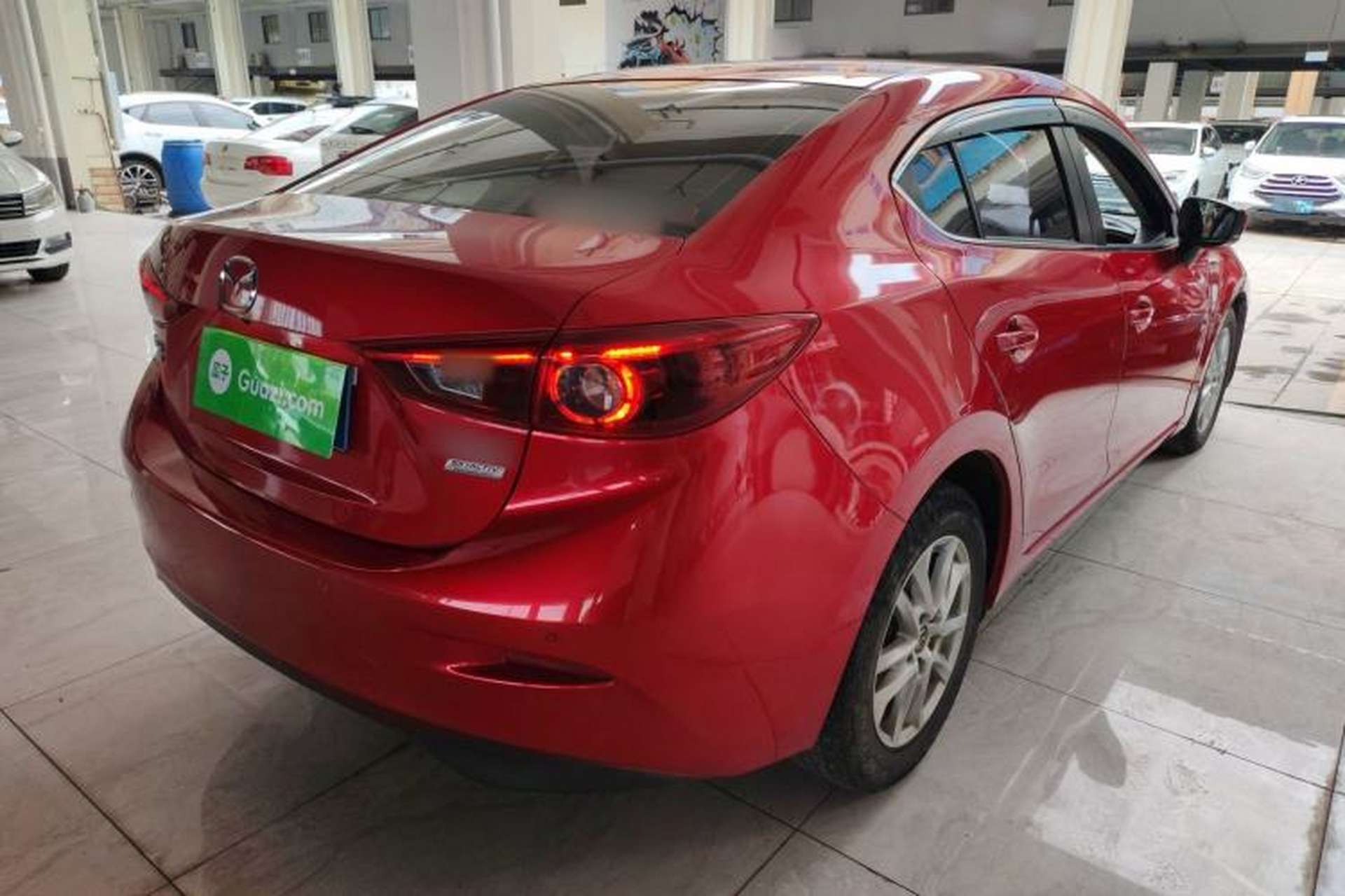 Used Mazda 3 Axela 2019 Cloud-Controlled Sedan 1.5L Automatic Luxury Model China VI Standard Rear Right 45 Deg
