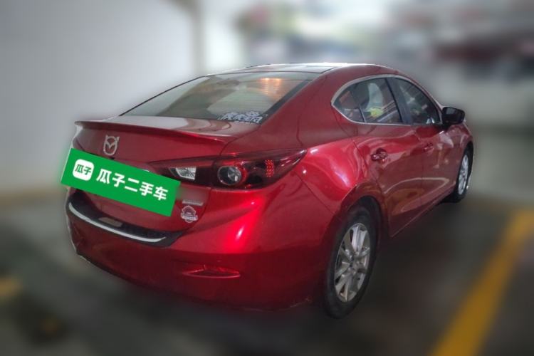 Used Mazda 3 Axela 2019 Cloud-Controlled Sedan 1.5L Automatic Luxury Model China VI Standard Rear Right 45 Deg