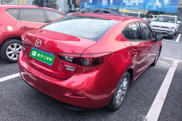 Used Mazda 3 Axela 2019 Cloud-Controlled Sedan 1.5L Automatic Luxury Model China VI Standard Rear Right 45 Deg