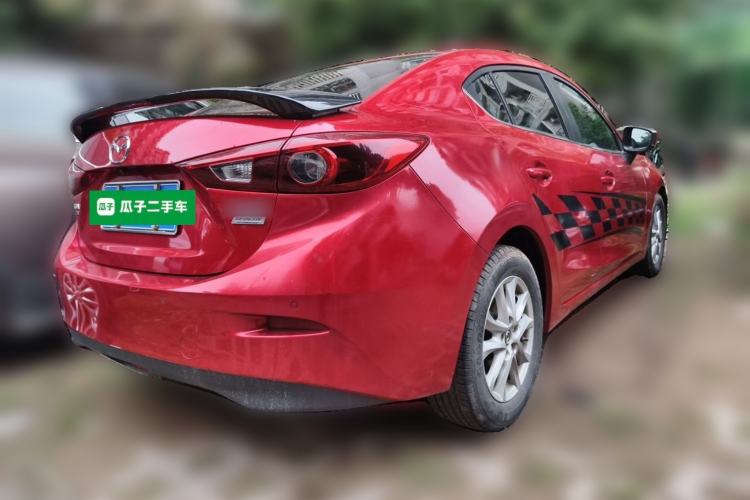 Used Mazda 3 Axela 2019 Cloud-Controlled Sedan 1.5L Automatic Luxury Model China VI Standard Rear Right 45 Deg