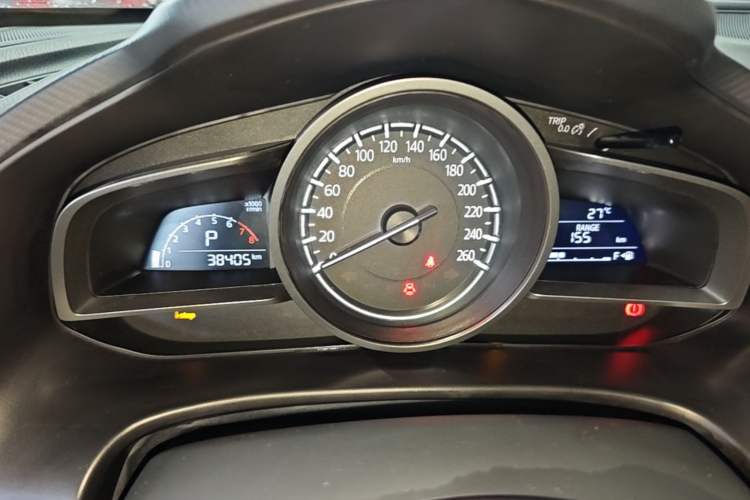 Used Mazda 3 Axela 2019 Cloud-Controlled Version Sedan 1.5L Automatic Comfort Trim China VI Standard Instrument Cluster