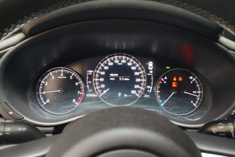 Used Mazda 3 Axela 2019 Cloud-Controlled Version Sedan 1.5L Automatic Luxury Trim China VI Standard Instrument Cluster