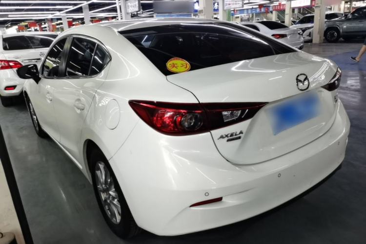 Used Mazda 3 Axela 2019 Cloud-Controlled Version Sedan 1.5L Automatic Comfort Trim China VI Standard Rear Left 45 Deg