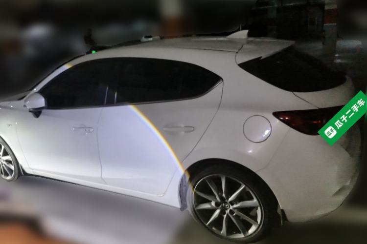 Used Mazda 3 Axela 2019 CloudControl Edition Hatchback 2.0L Automatic Sport Model China VI Standard Rear Left 45 Deg