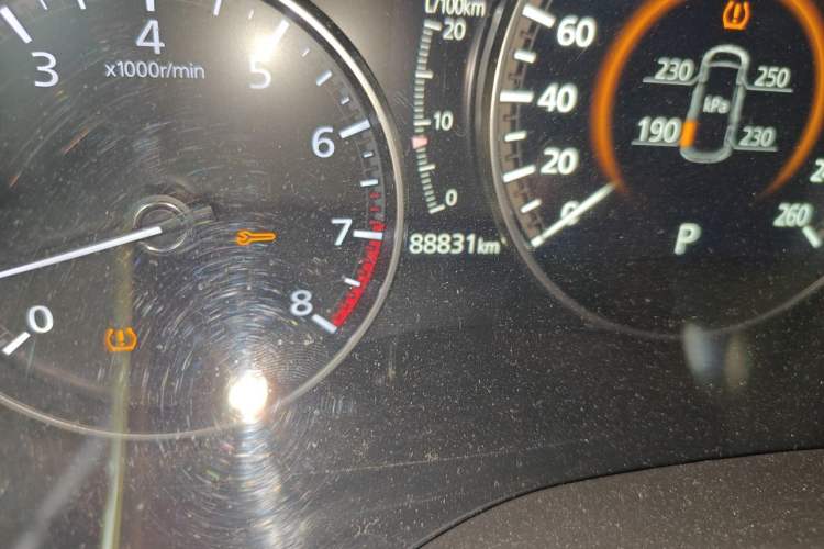 Used Mazda 3 Axela 2020 2.0L Automatic ZhiXuan Edition Odometer Close Up